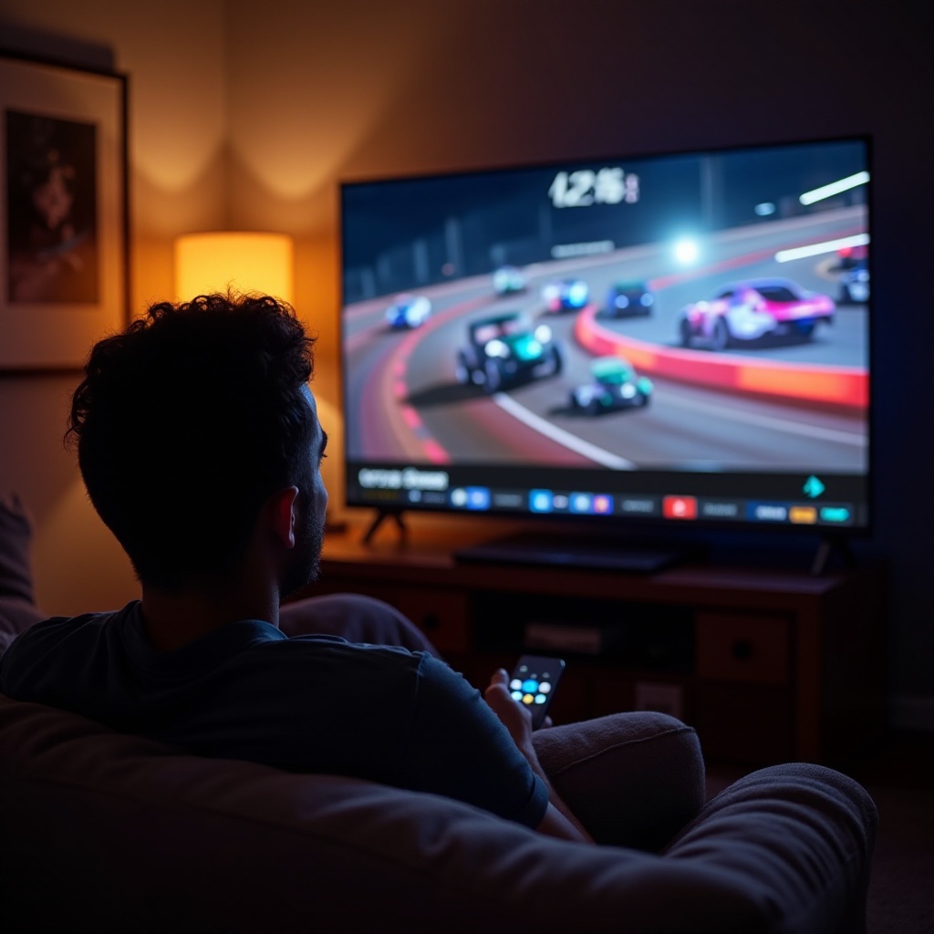 cara menonton DirtVision di smart TV