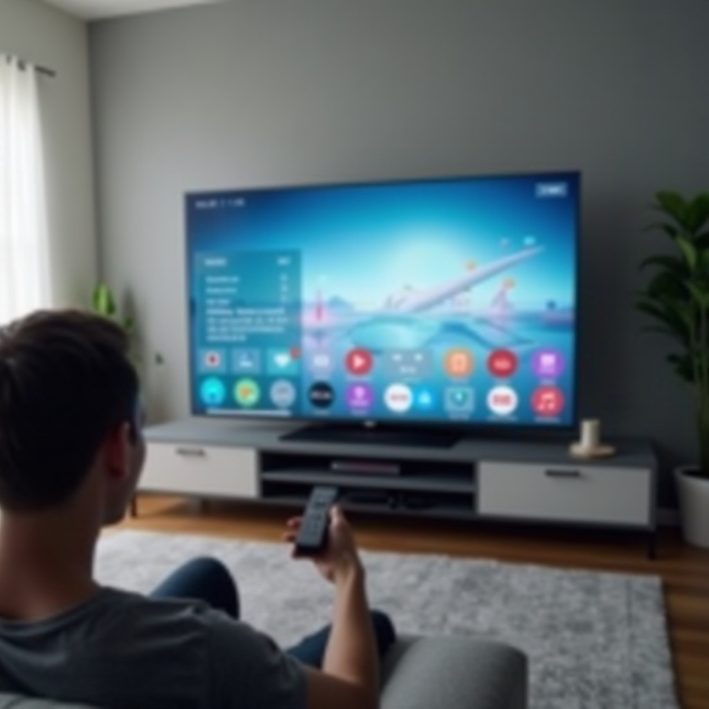 naka-freeze ang home screen ng Samsung TV