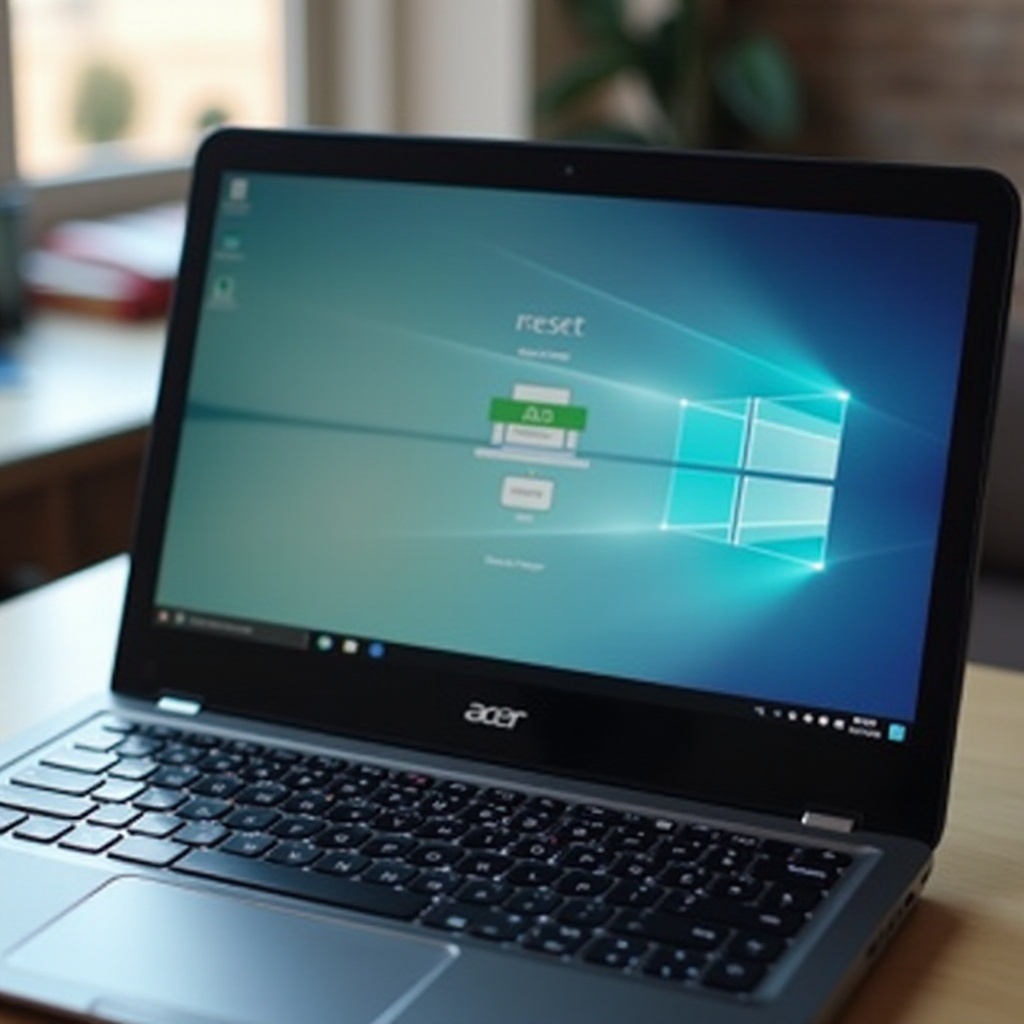 kung paano i-reset ang Acer Chromebook