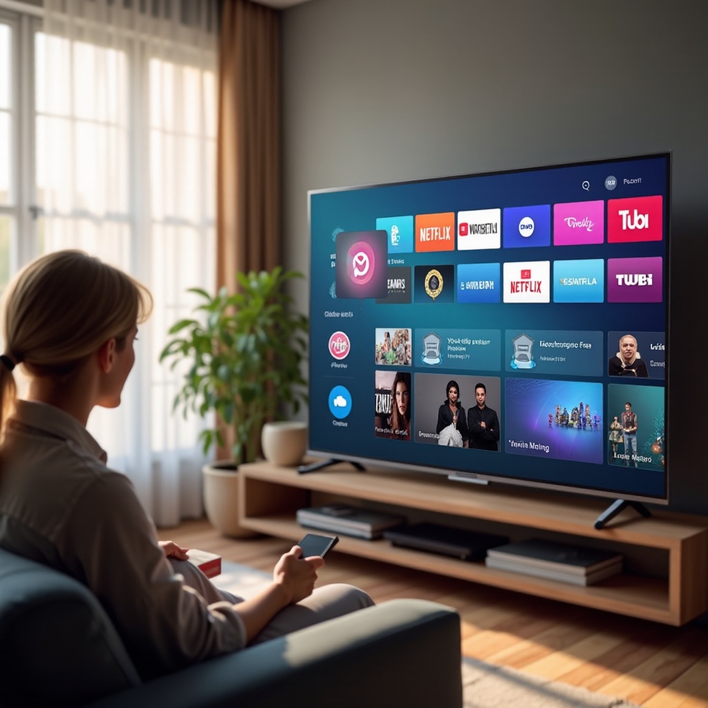 cómo ver televisión gratis en un televisor inteligente Samsung