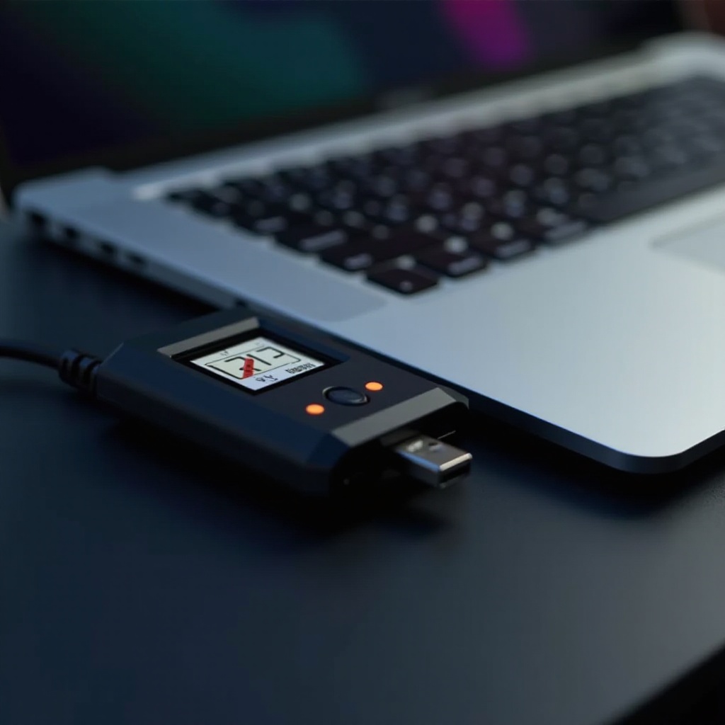 ノートパソコンのUSBポートをテストするためのベストメーター