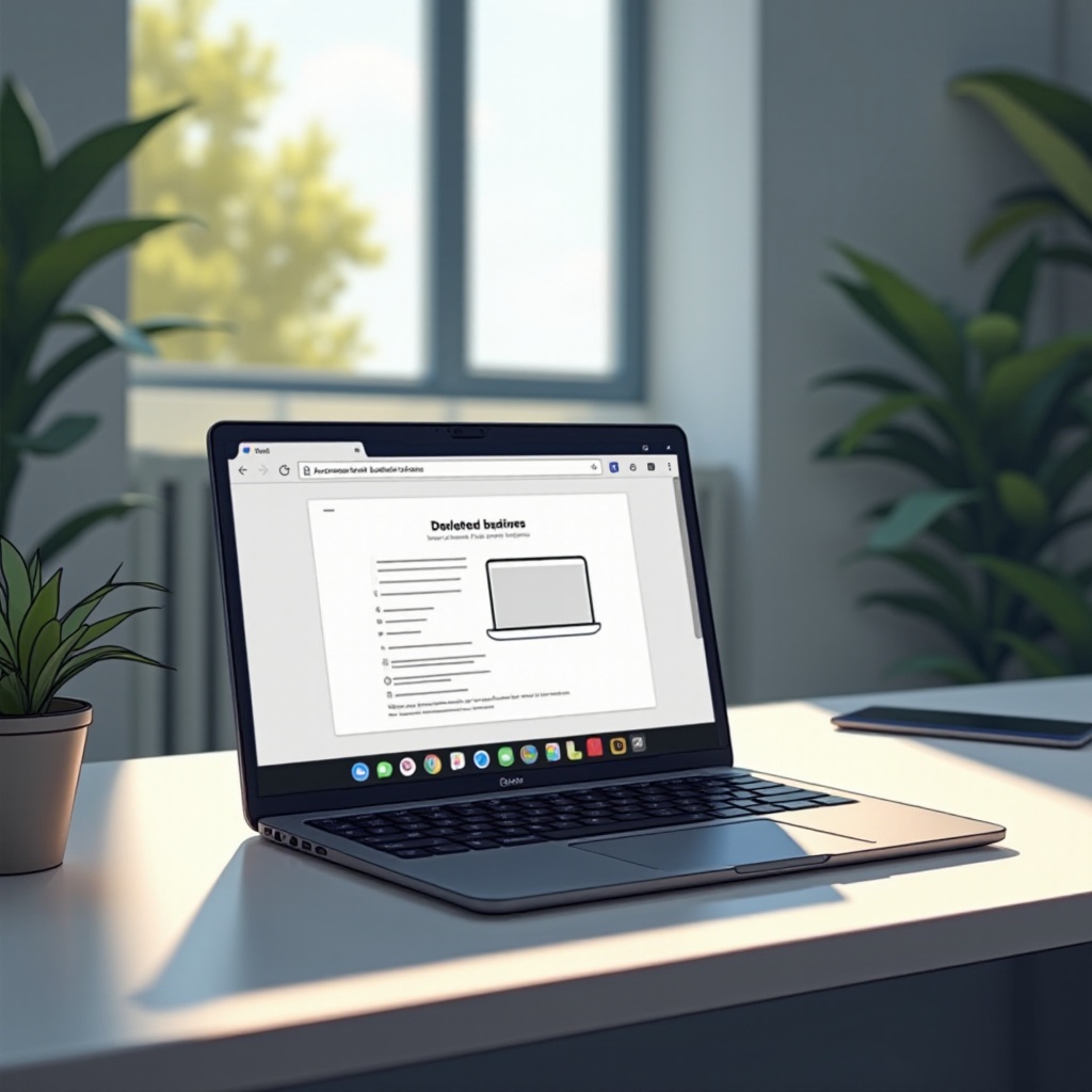hogyan lehet látni a törölt képeket a Chromebookon