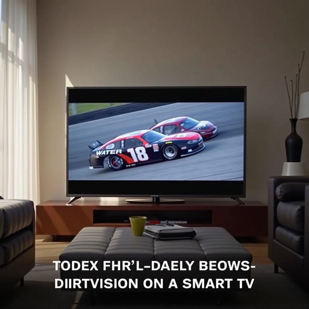 スマートテレビで DirtVision を見る方法