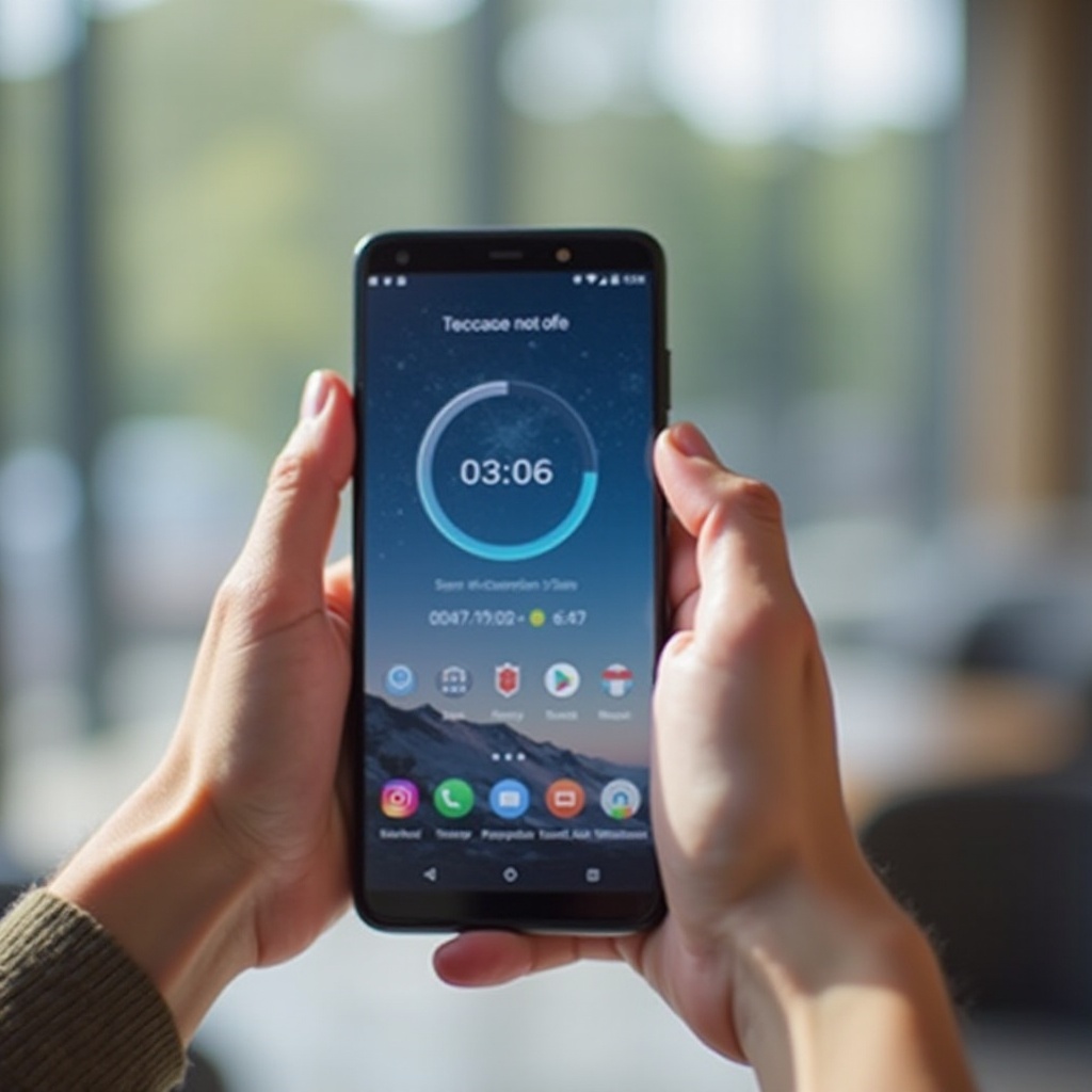 cómo verificar el tiempo de pantalla en Android