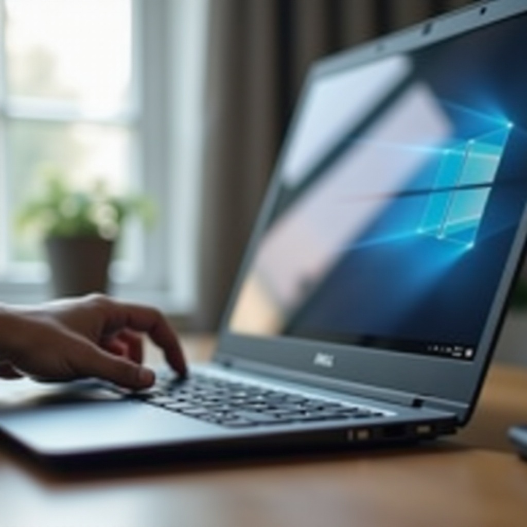 como reiniciar um laptop Dell com o teclado