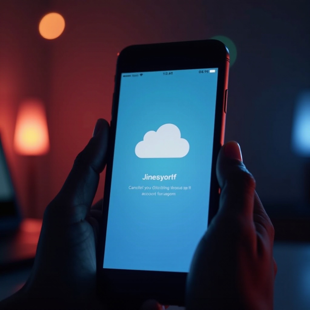 batalkan akun email iCloud