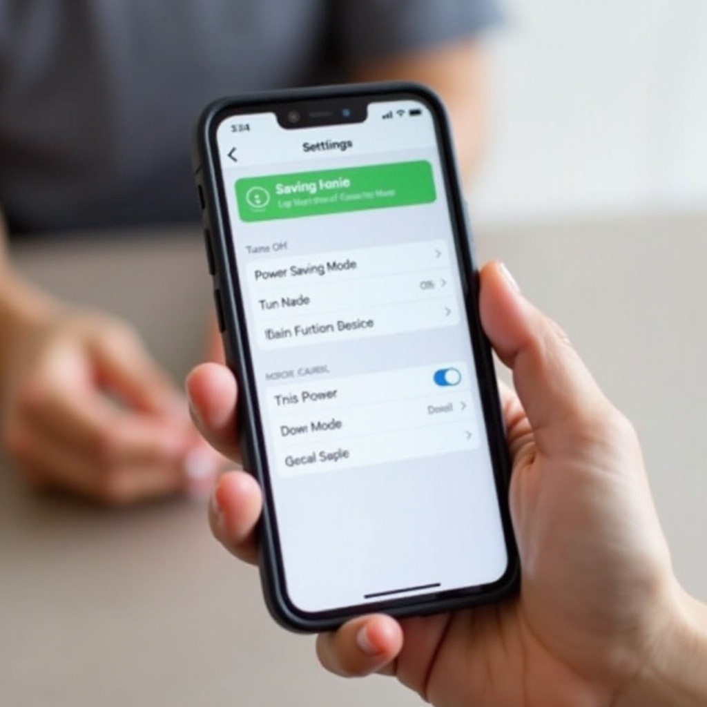 paano i-off ang mode ng pag-save ng kuryente