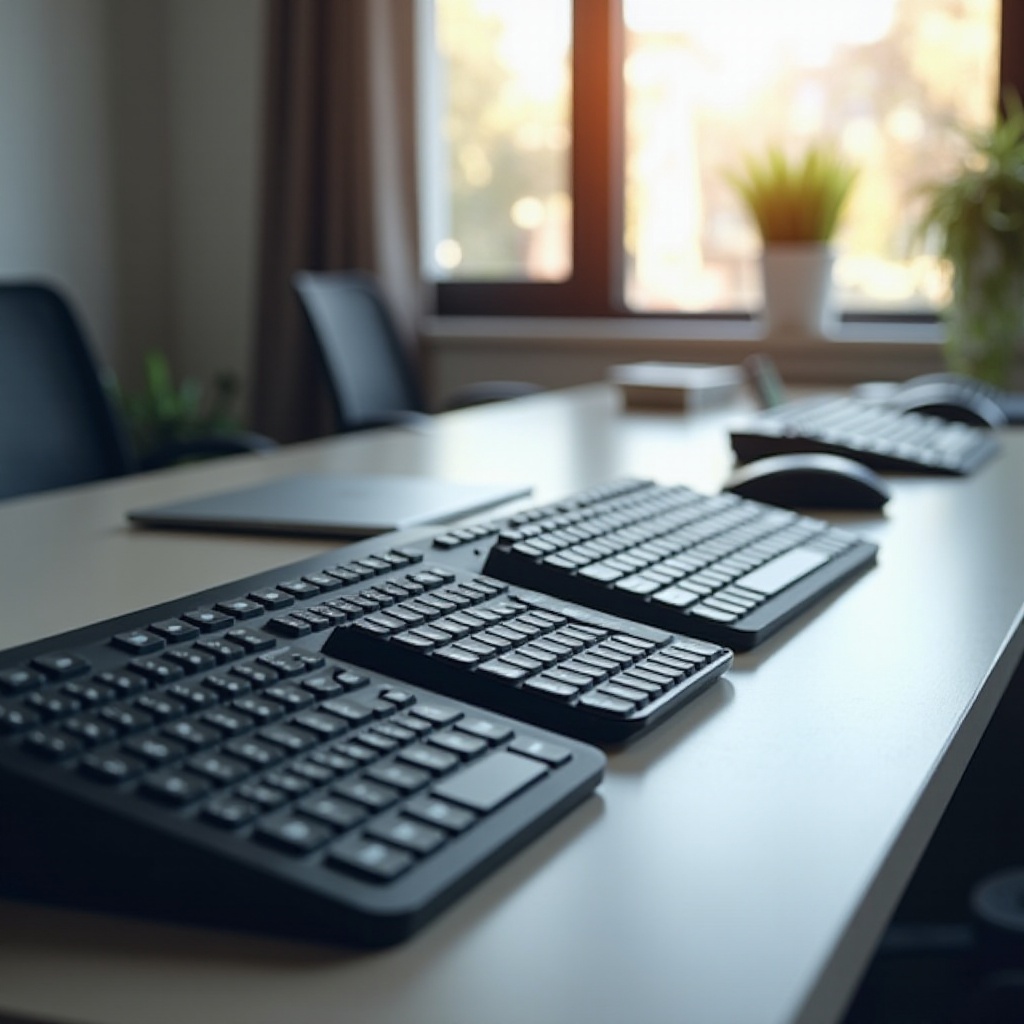 melhor teclado para entrada de dados