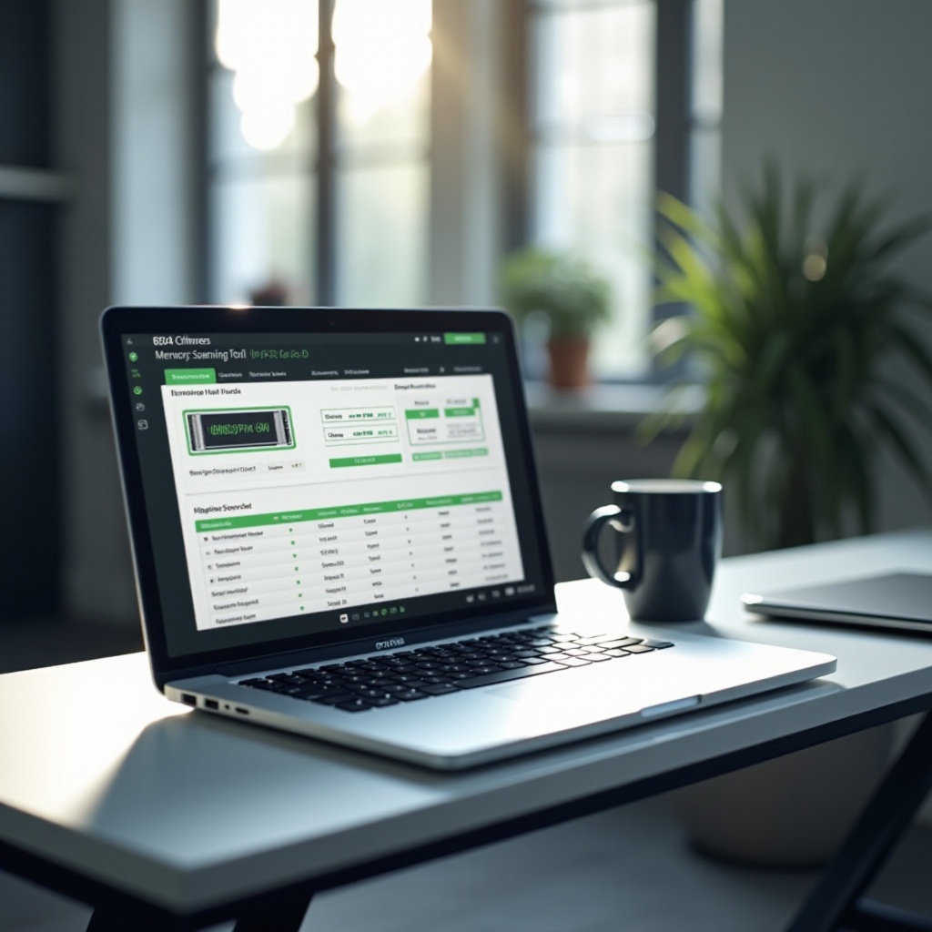 crucial escanea mi portátil para la actualización de memoria