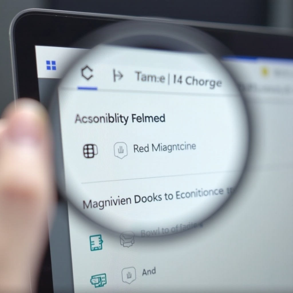 cara mematikan pembesar pada Chromebook