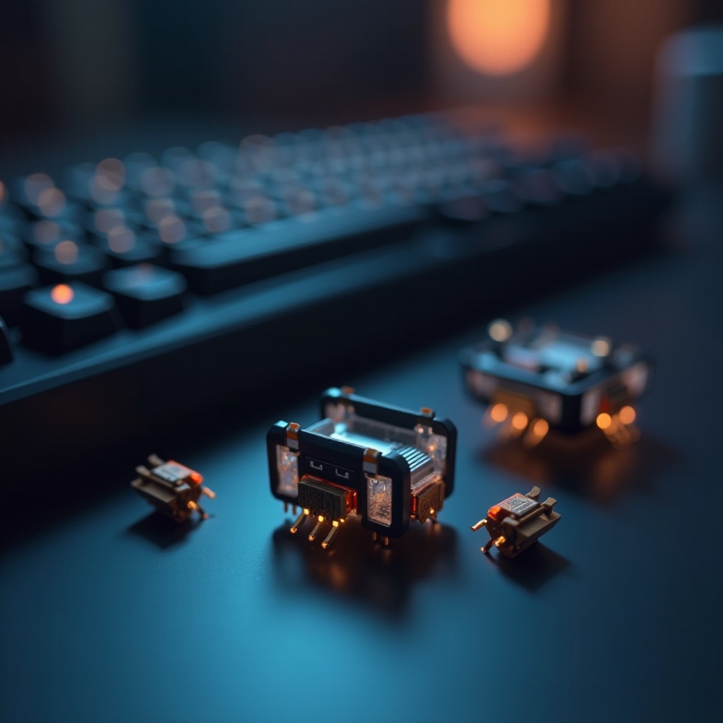 melhor interruptor de teclado tátil