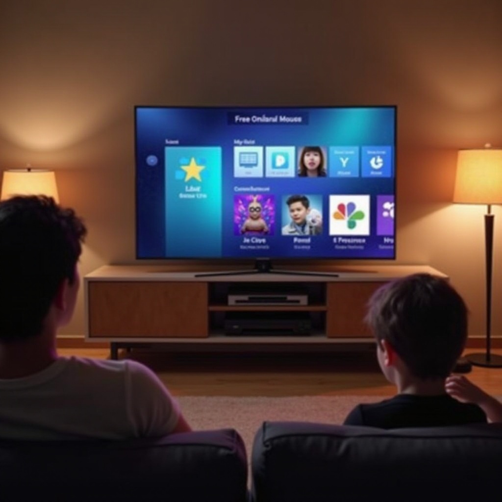 cara menonton TV gratis di TV pintar Samsung