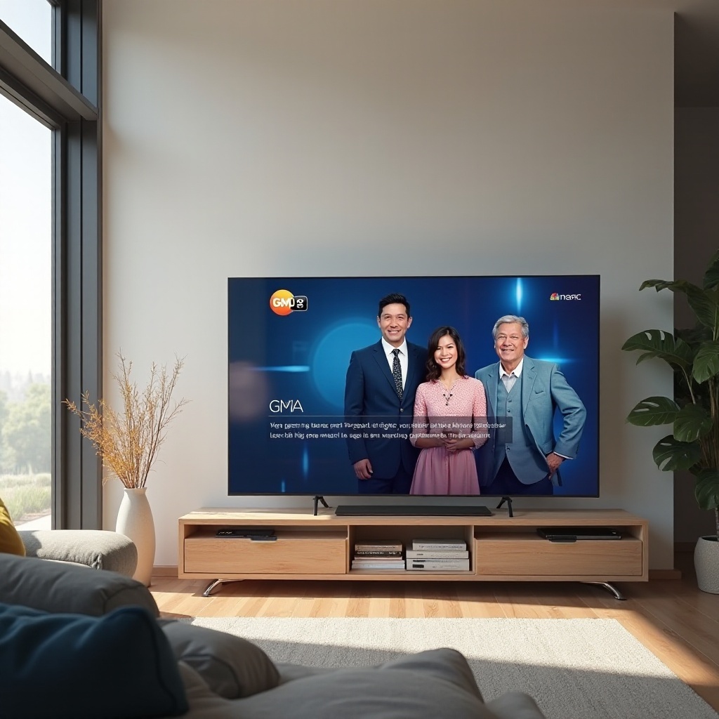 como assistir GMA 7 na smart TV
