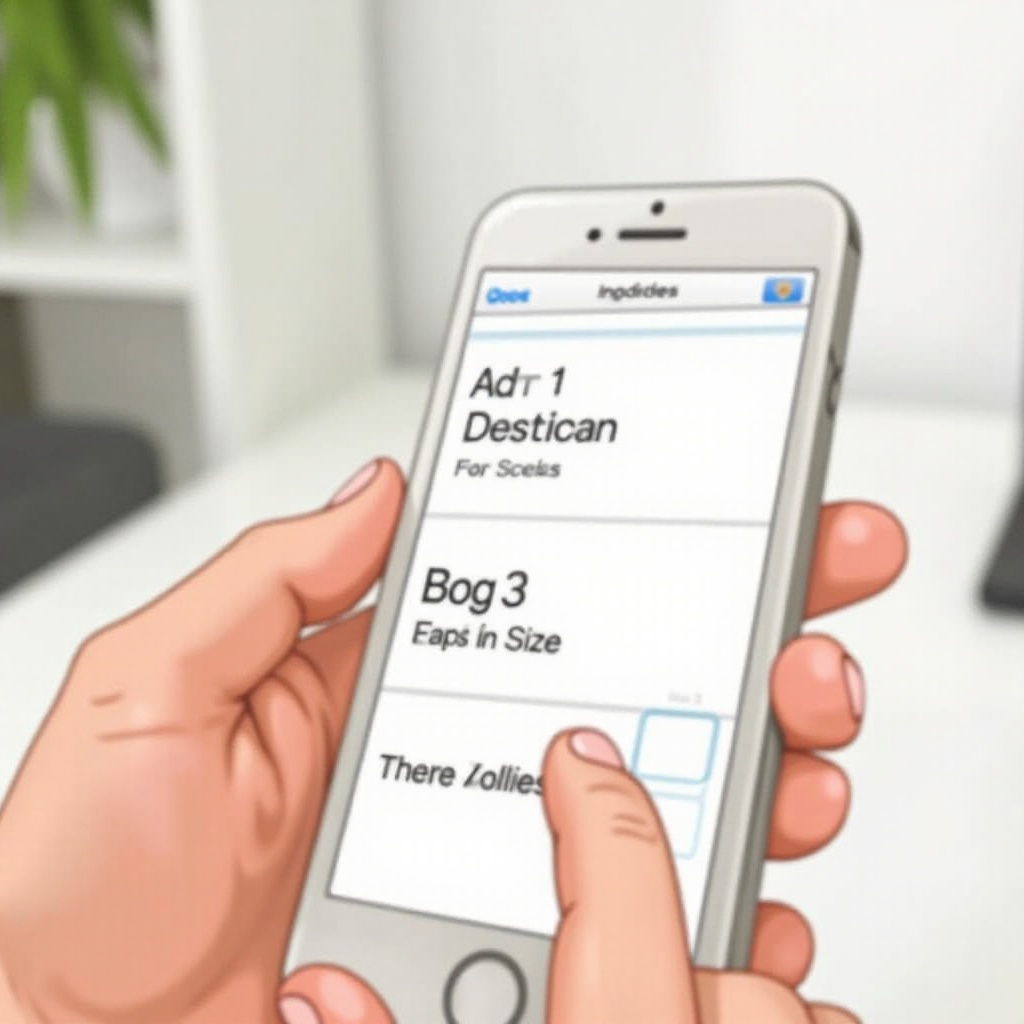 hogyan lehet megváltoztatni az üzenetek szövegméretét