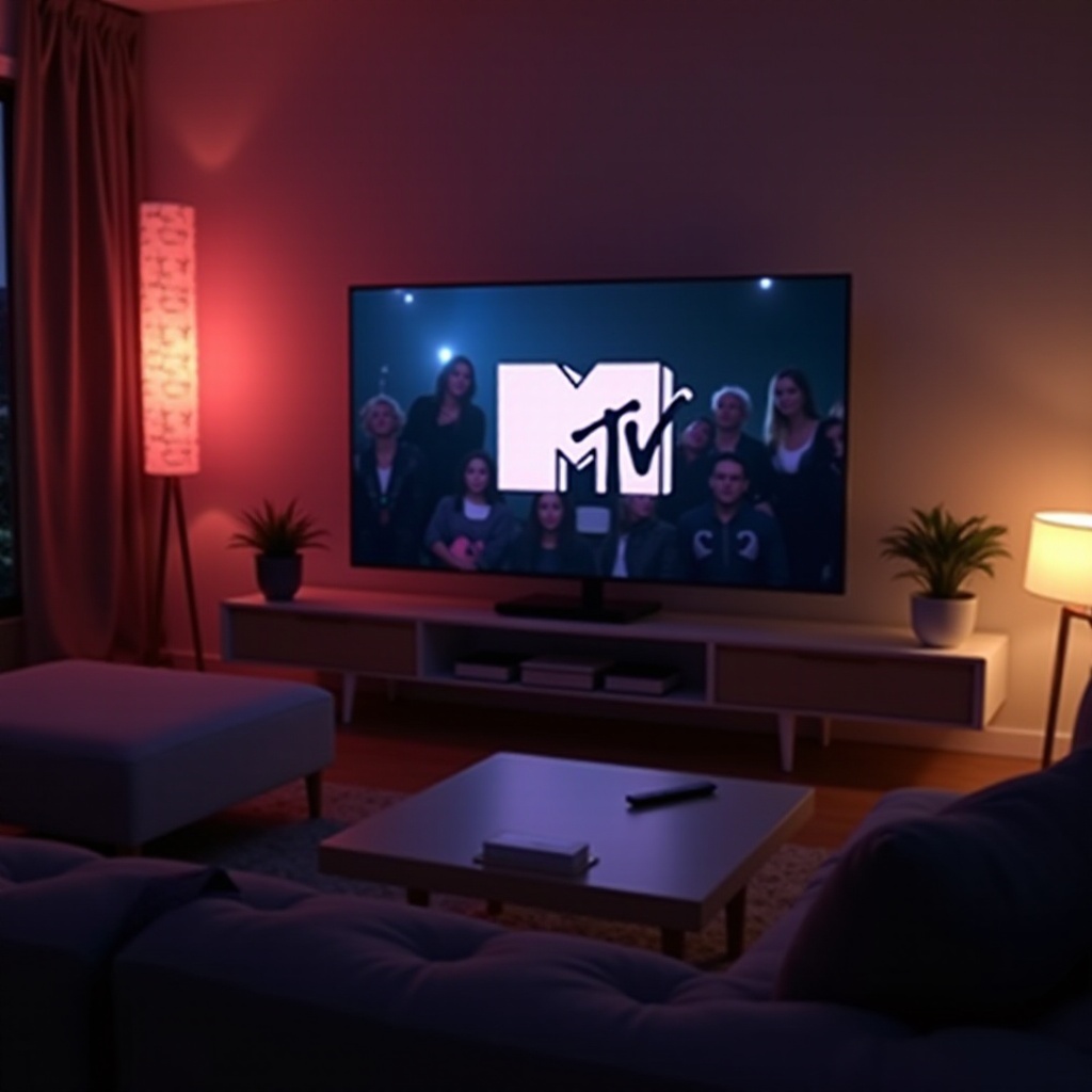 Bagaimana cara menonton MTV di smart TV saya?