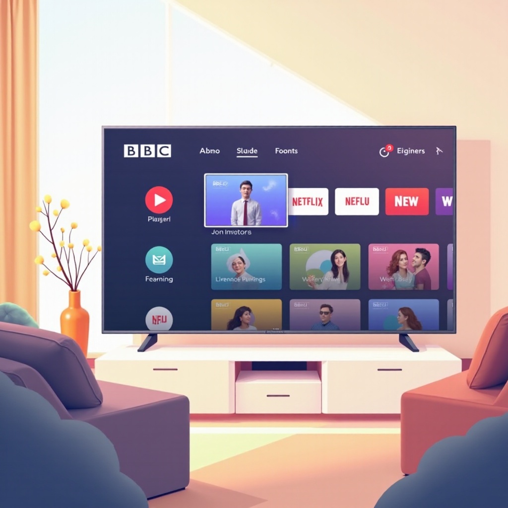 cara menonton bbc iplayer di smart tv