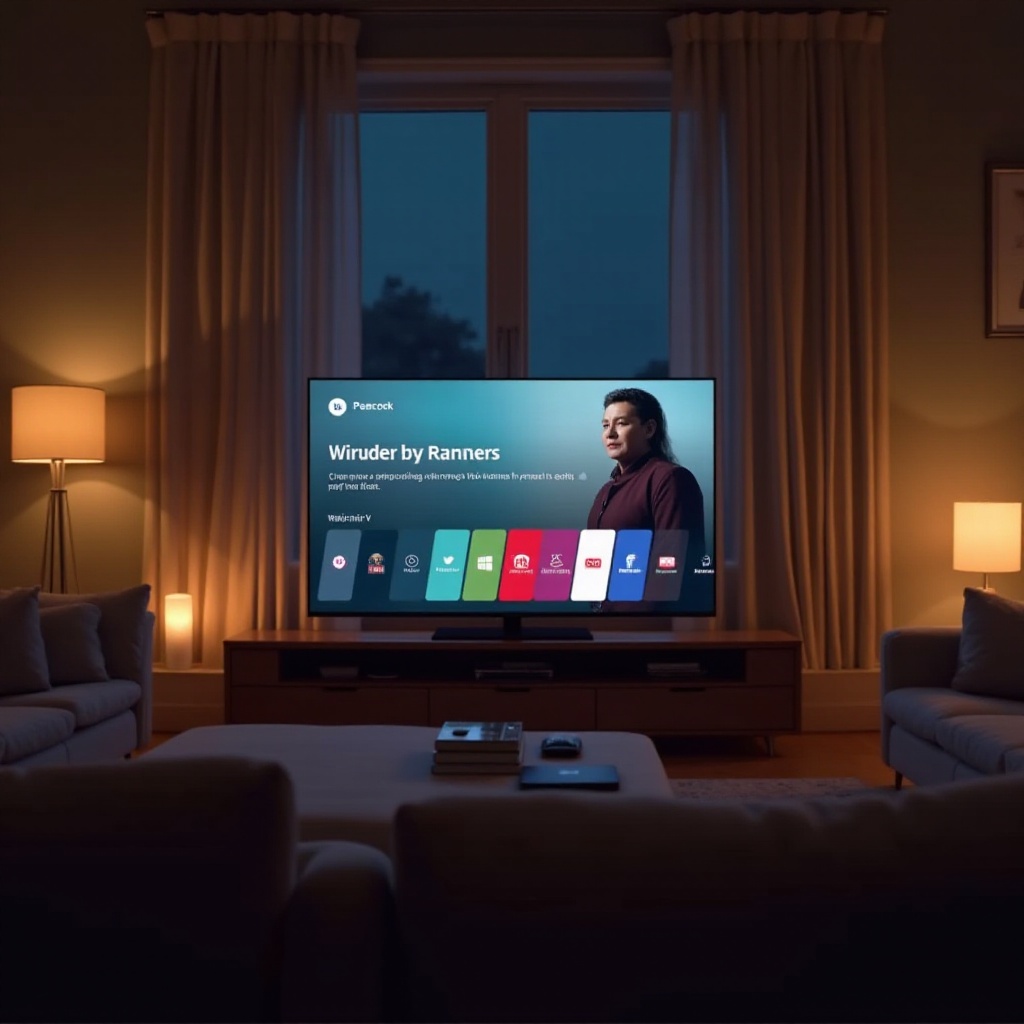 paano ko mapapanood ang peacock sa aking lg smart tv