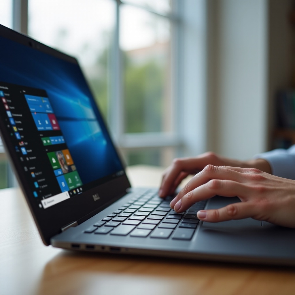 キーボードを使ってDellノートパソコンを再起動する方法
