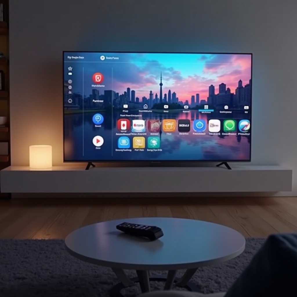 cara menonton TV gratis di TV pintar Samsung