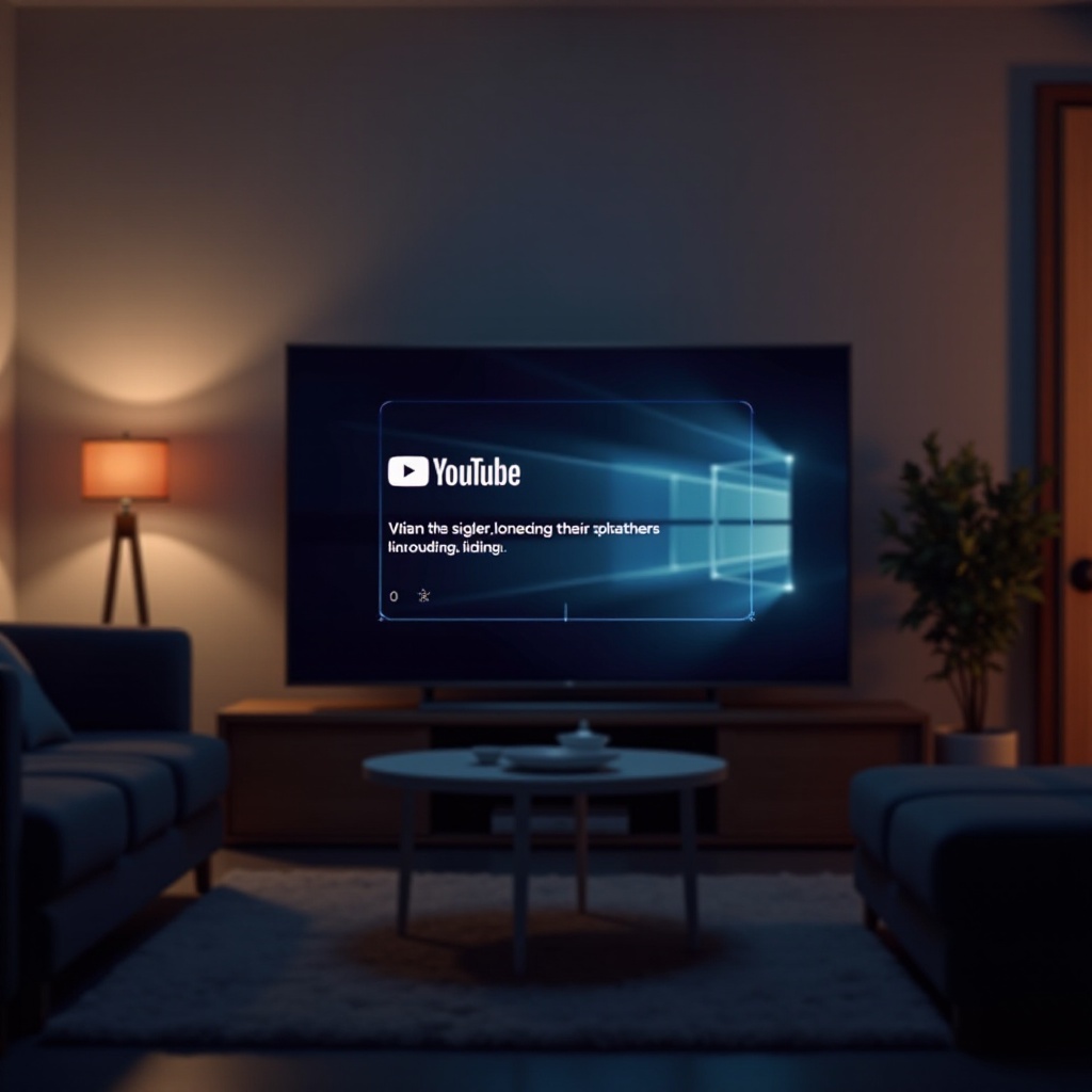 ne peut pas regarder YouTube sur la télévision intelligente Samsung