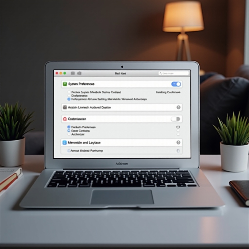 étapes simples pour personnaliser mon MacBook Air