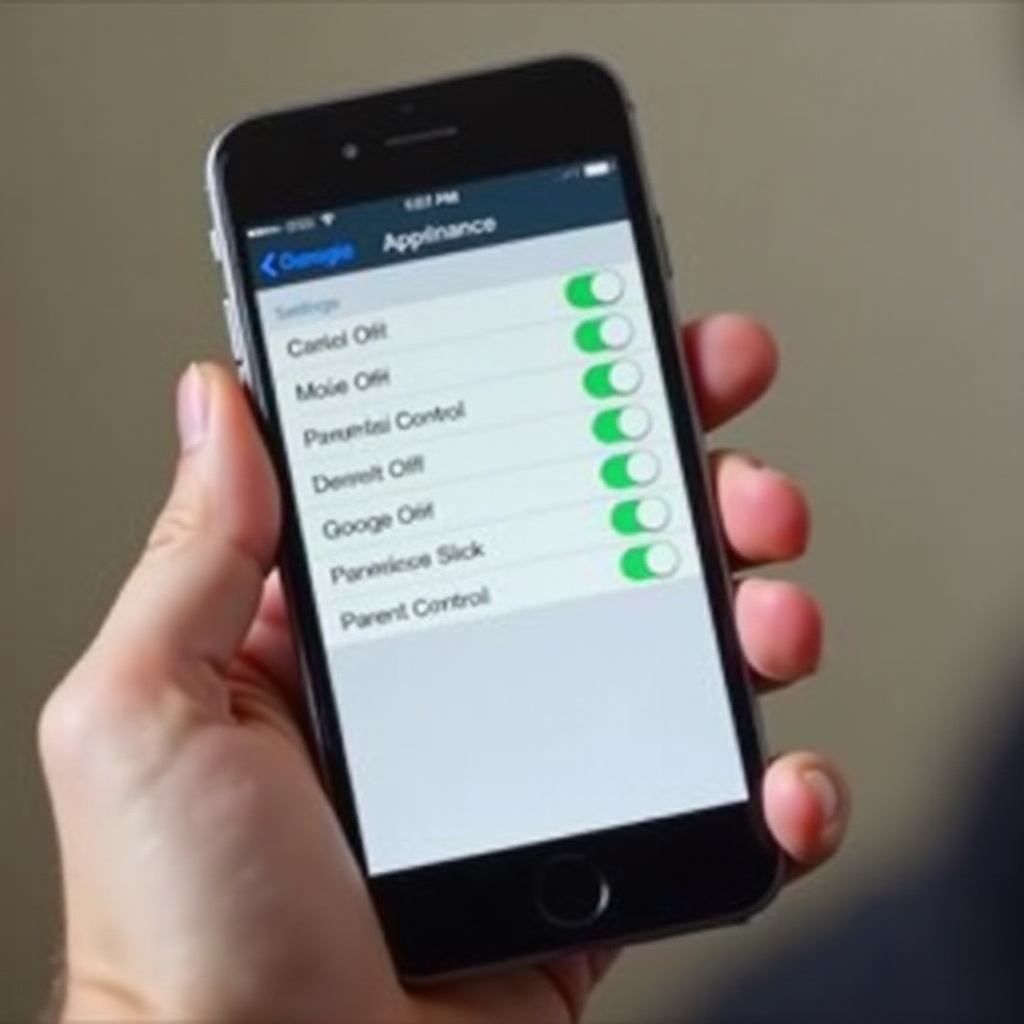kung paano i-off ang parental controls sa iphone