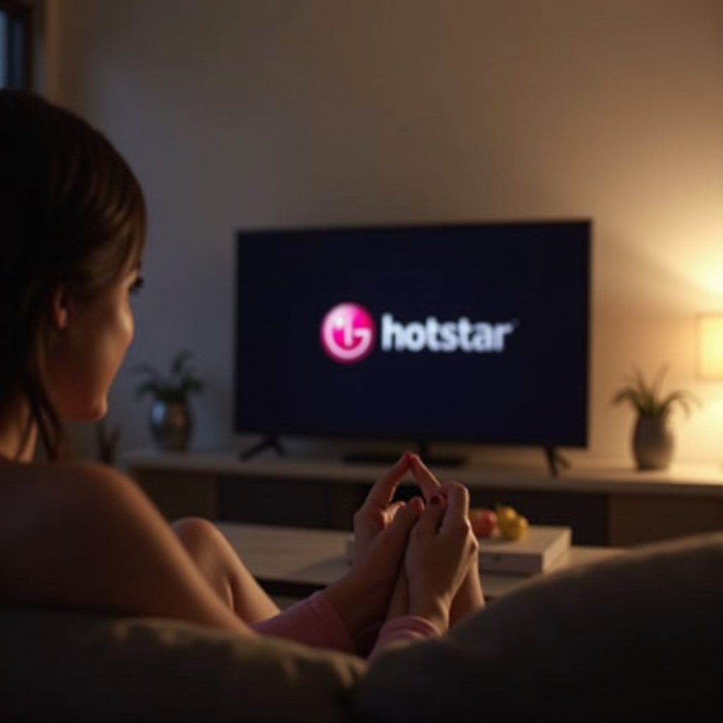 como assistir hotstar na lg smart tv