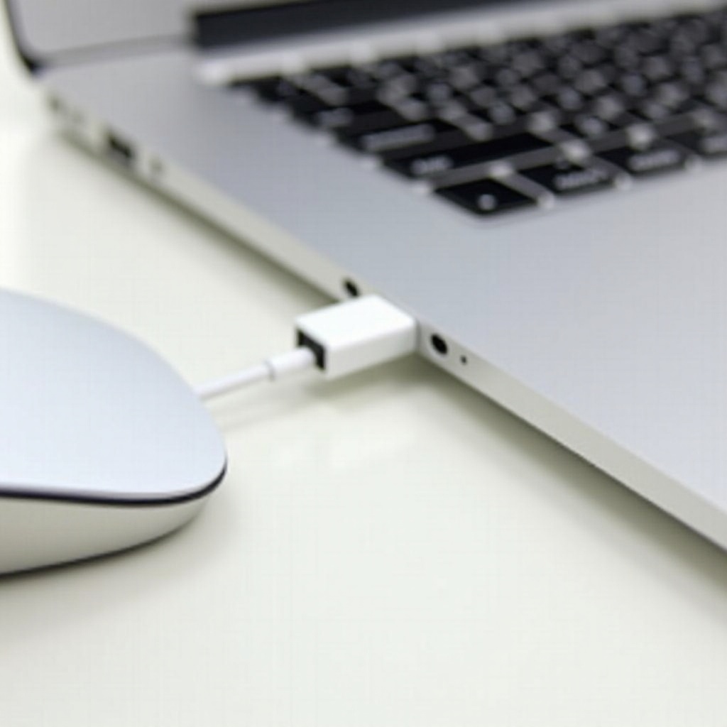 conectar el ratón m550 al macbook air