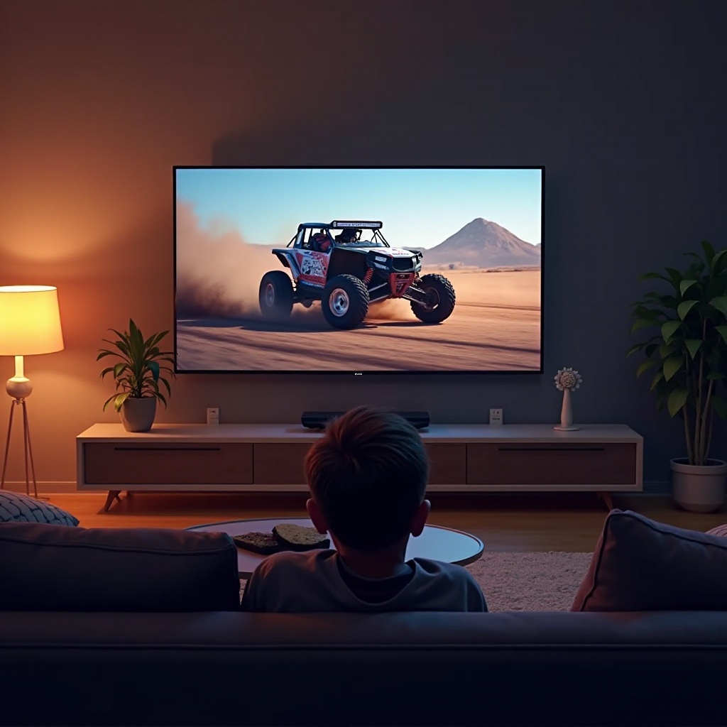 スマートテレビで DirtVision を見る方法