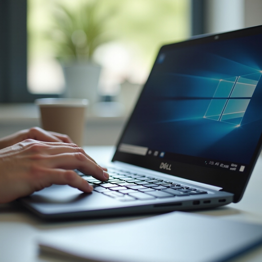 cara me-restart laptop Dell dengan keyboard