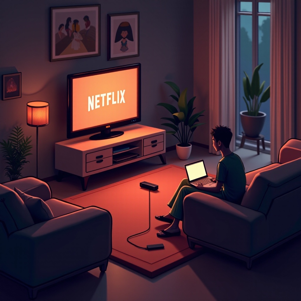 ¿Puedo ver Netflix en un televisor que no sea inteligente?