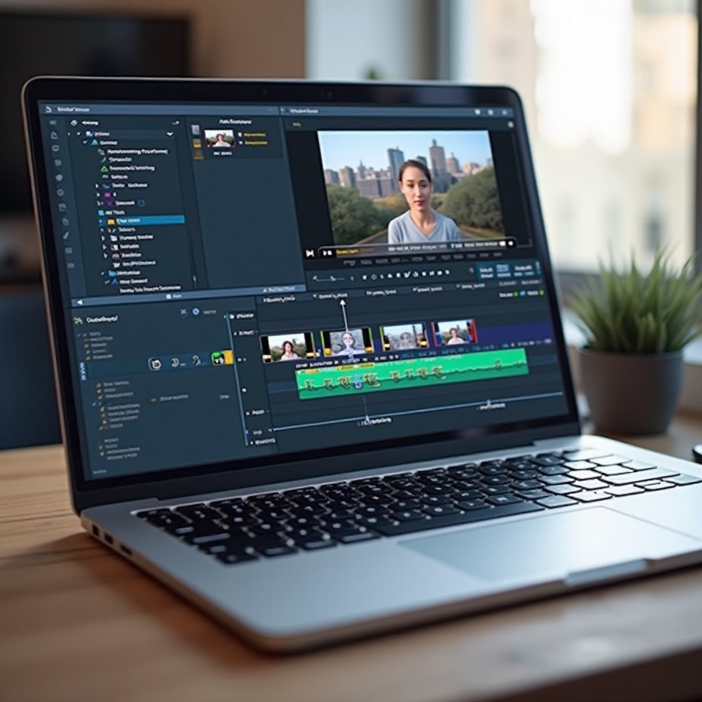 quais são os softwares de edição de vídeo neste Chromebook