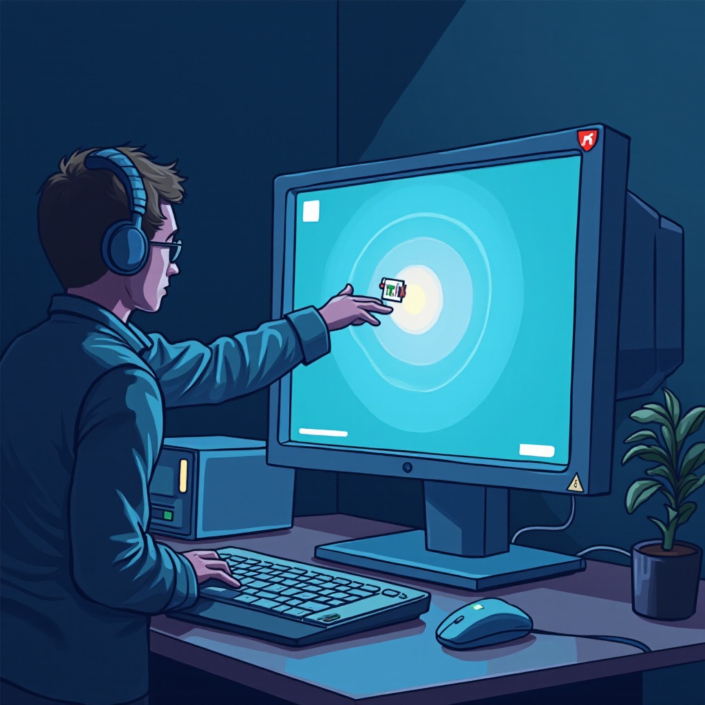 o cursor do mouse do lobotomy corp se move por conta própria