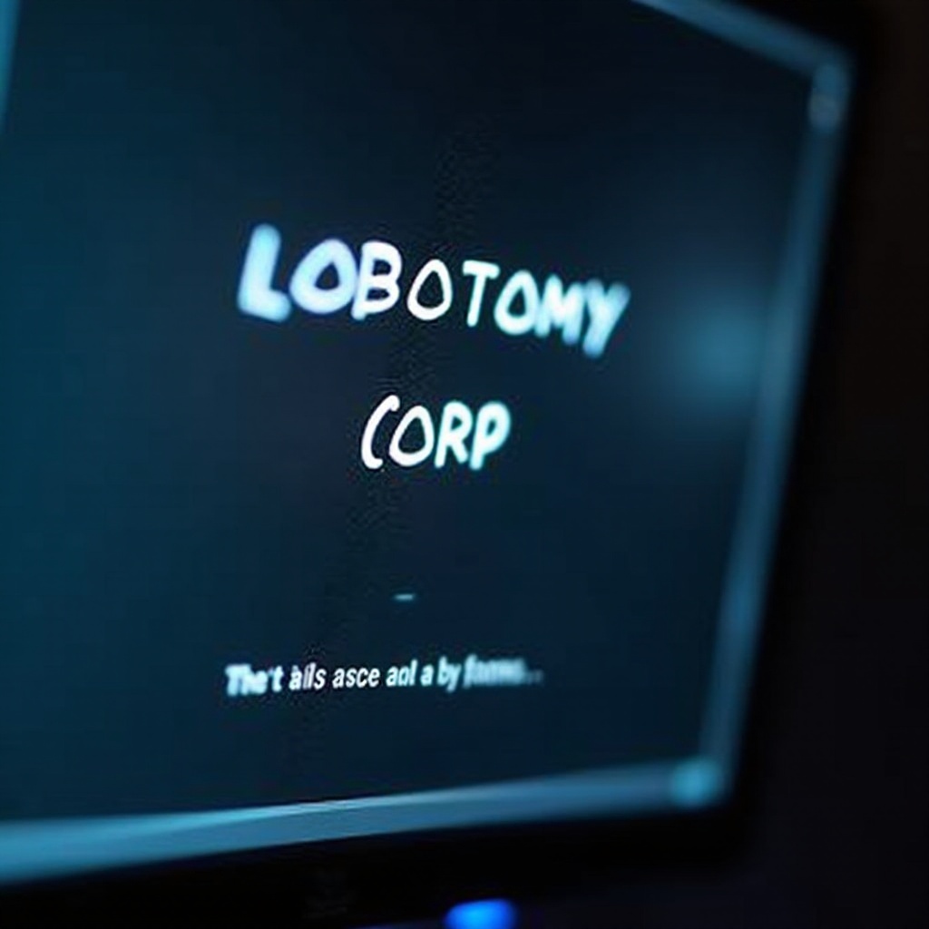 a Lobotomy Corp egérkurzora magától mozog