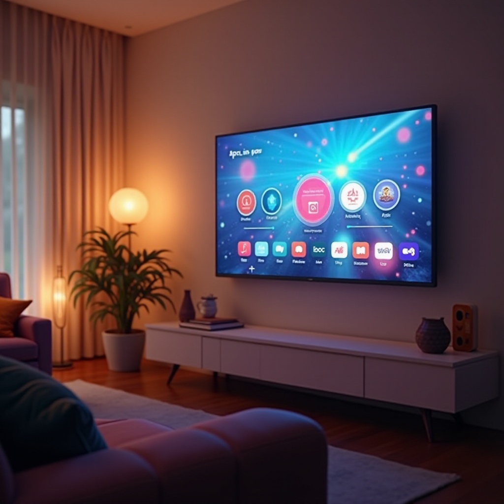 cómo ver una aplicación en una smart TV
