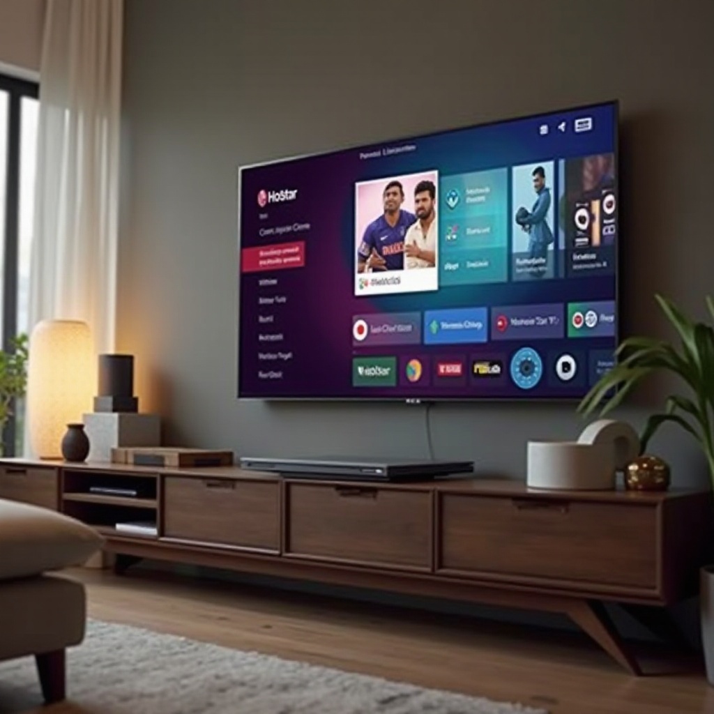 cómo ver hotstar en lg smart tv