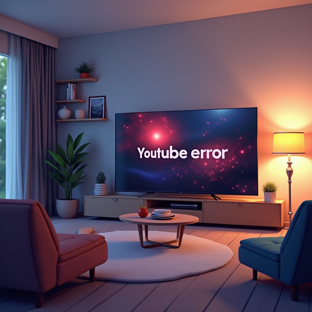 no se puede ver YouTube en la televisión inteligente Samsung