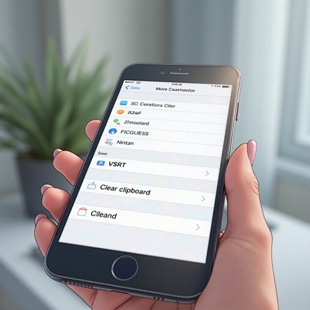 cara menghapus clipboard iPhone