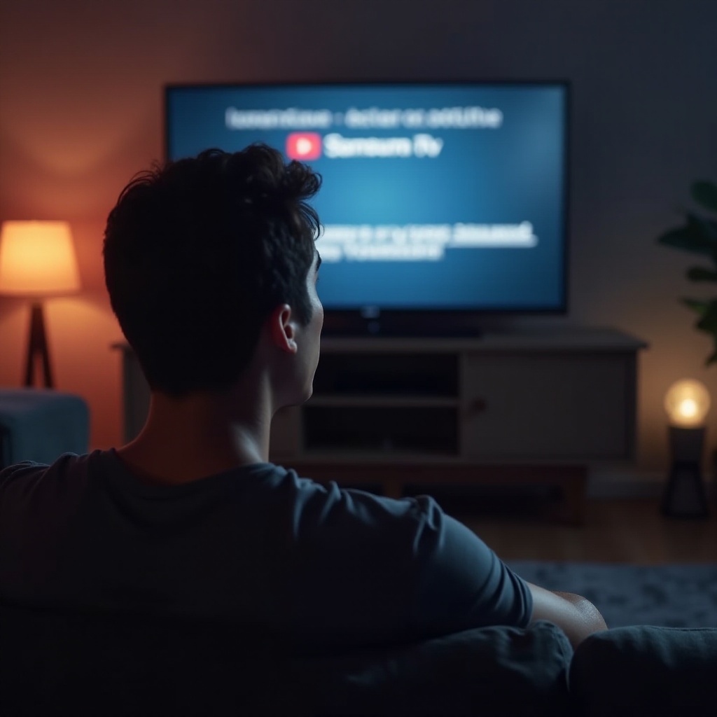 tidak dapat menonton YouTube di TV pintar Samsung