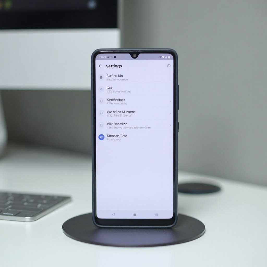 Androidで画面の表示時間を確認する方法