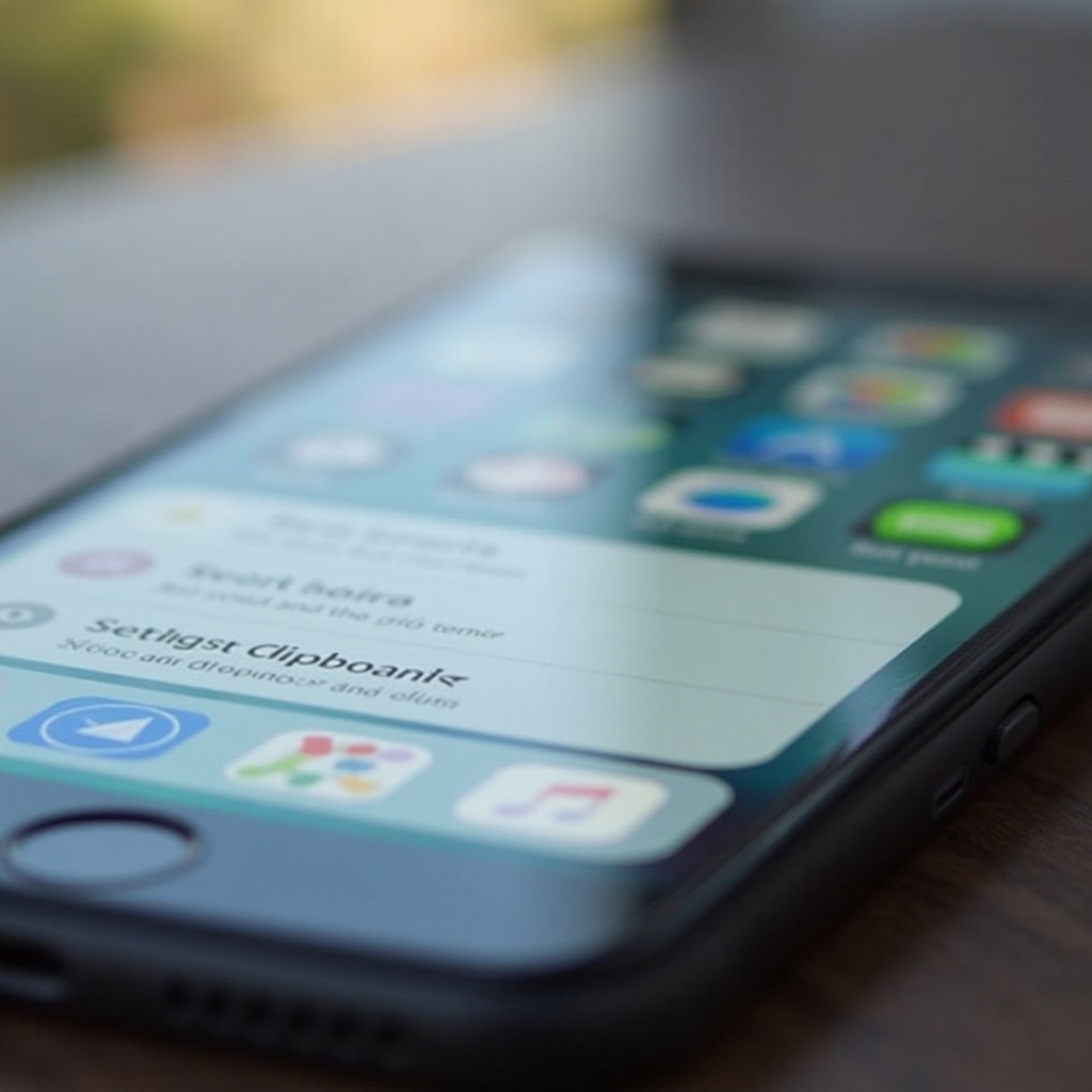 cómo borrar el portapapeles del iPhone