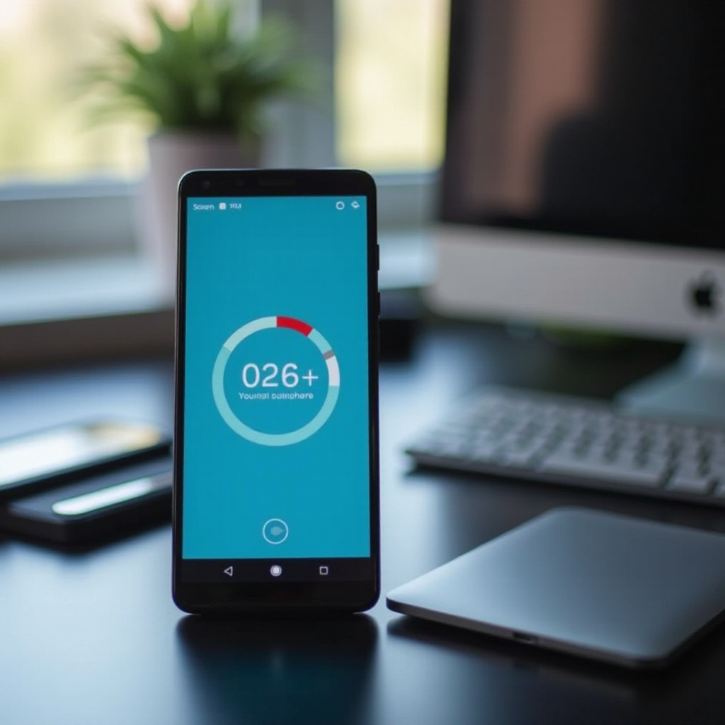cómo verificar el tiempo de pantalla en Android