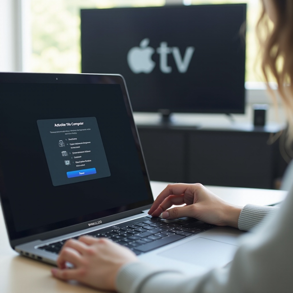 paano mo pinapahintulutan ang isang computer para sa Apple TV