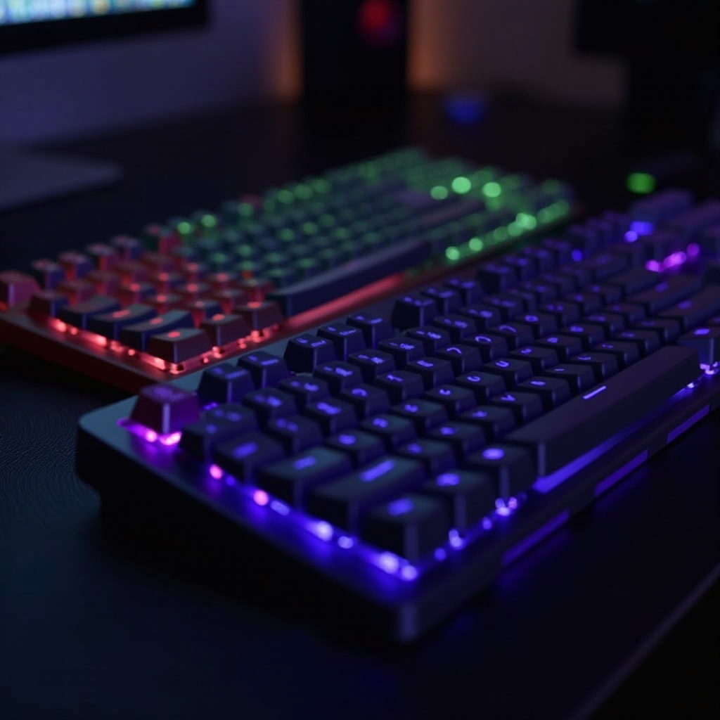 melhor teclado colorido