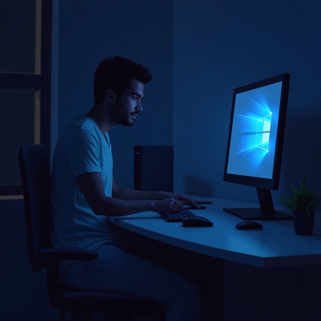 Hindi nadedetect ng PC ang ERD monitor, kumukurap ang asul na ilaw