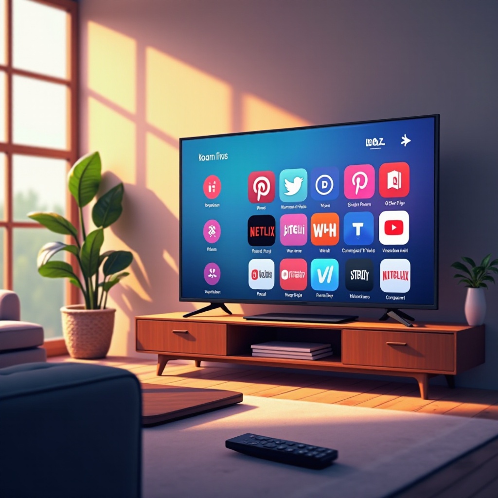 cara menonton aplikasi di smart tv