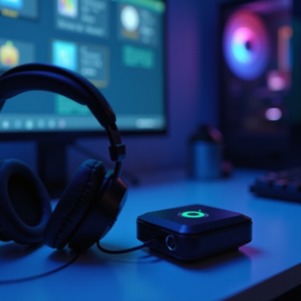 játékos headset erősítővel