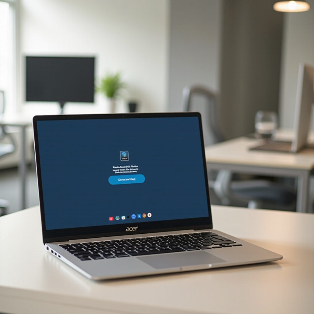 Dapatkah Anda berbagi layar di Acer Chromebook?