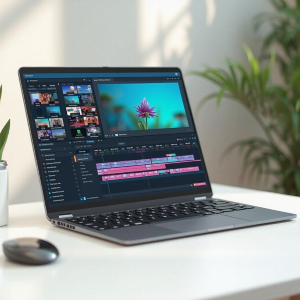 cuáles son los programas de edición de video en este Chromebook